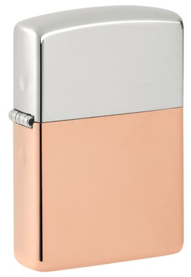Zippo Limited Edition Bimetal Lighter Sterling Silver & Copper