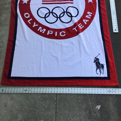 Vintage Polo Ralph Lauren United States Olympic Team Beach Towel