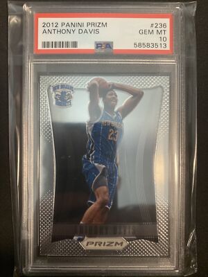 ANTHONY DAVIS 2012 PRIZM 🏀 #236 RC Rookie Card PSA 10 GEM MINT