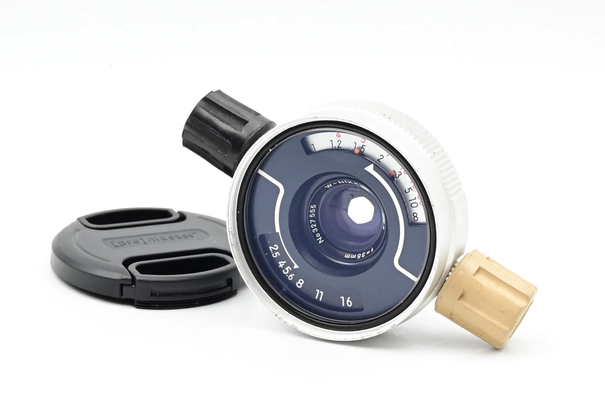 Nikon NIKKOR W Camera Lenses 35mm Focal f/2.5 Maximum Aperture for