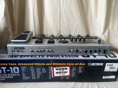 Boss GT-10 Guitar Effects Processor w/ box, power supply | eBay