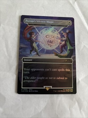 ポロムの魔法「サイレス」 4枚 Foil ポロムの魔法「サイレス」 4枚