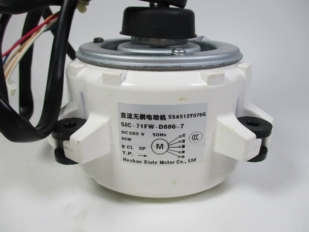 1PC air conditioner motor SSA512T076G FDC155KXEN6J SIC-71FW-D886-7