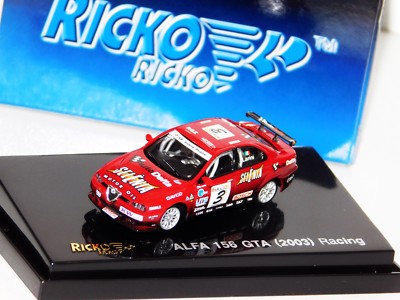 ALFA ROMEO 156 GTA 2003 RACING RICKO 1/87 | eBay