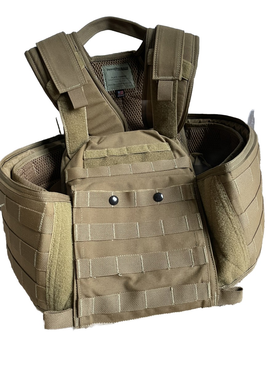 Diamondback Tactical Plate Carrier With Armor | eBay