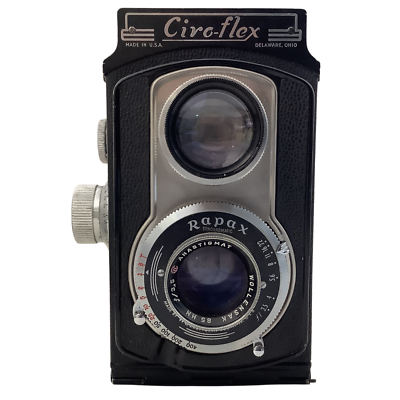 VINTAGE Ciro-Flex Model E TLR 120 Film 6x6 Camera Velostigmat 3.5