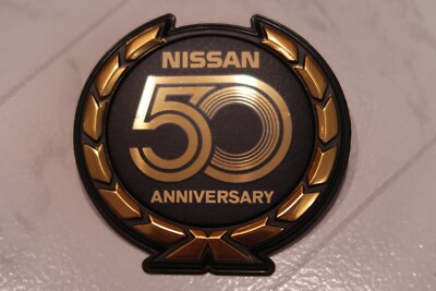 NISSAN 300ZX 50TH ANNIVERSARY EMBLEM BADGE NEW WITHOUT BOX | eBay
