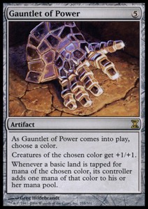 マジック：ザ・ギャザリング Gauntlet of Might 2ED Gauntlet of Might