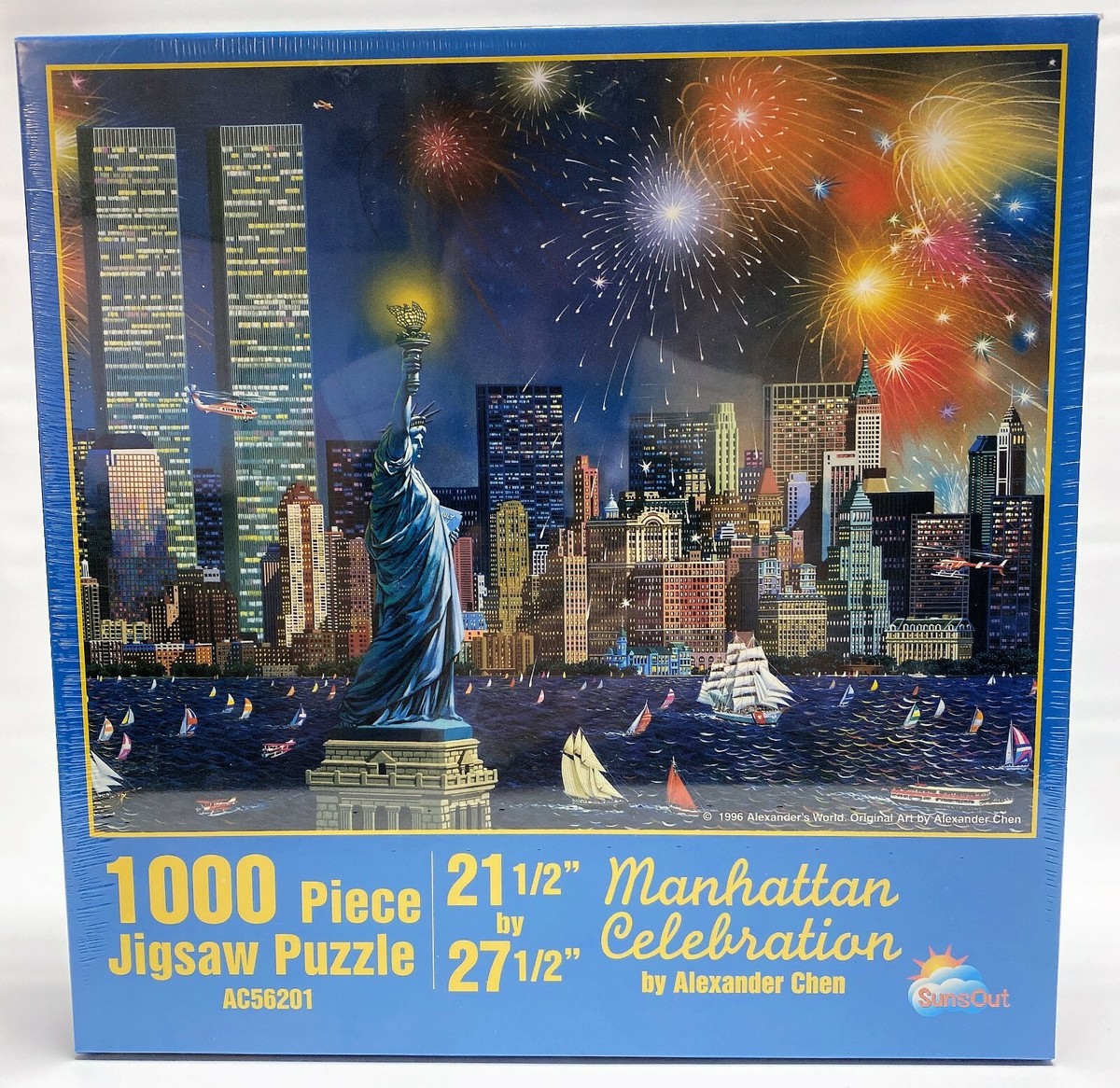 アポロ社 ジグソーパズル アレクサンダー・チェン ラジオシティ 1000P