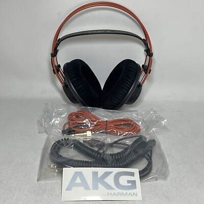 AKG K712 K 712 Pro Reference Open Back Studio Headphones Orange