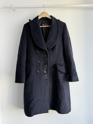 Vivienne Westwood Anglomania Wool Coat Size 42 | eBay