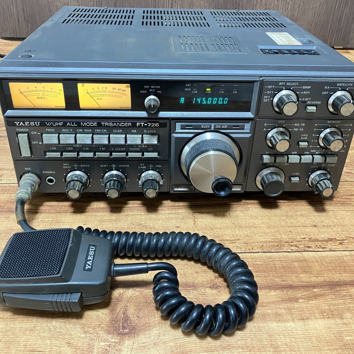 ☆ヤエス 144⁄430MHz帯オールモード機 FT-726（現状渡し）☆ Yaesu FT