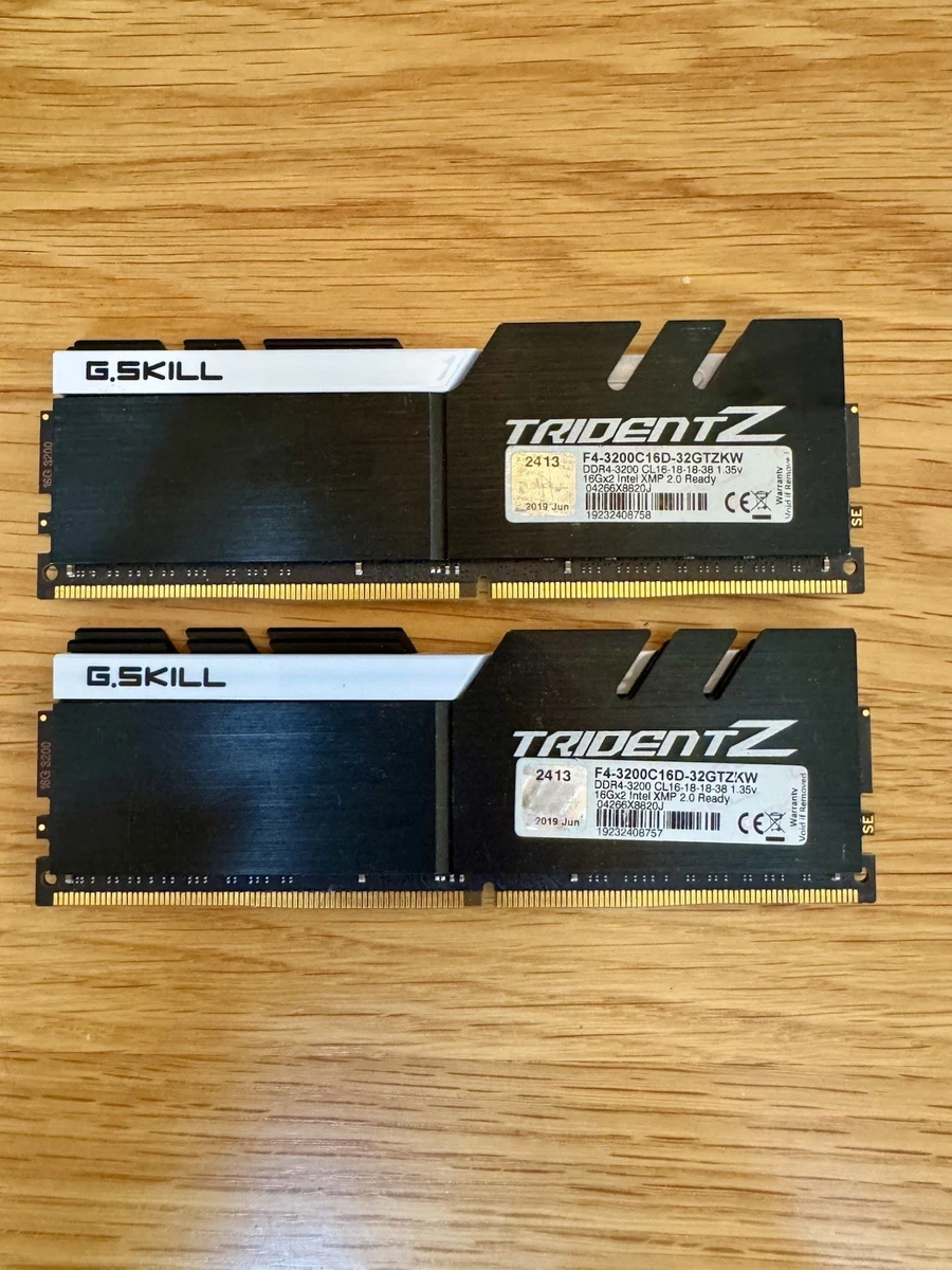 G. SKILL PC4-25600 (DDR4-3200) Bus Speed DIMM Computer Memory (RAM