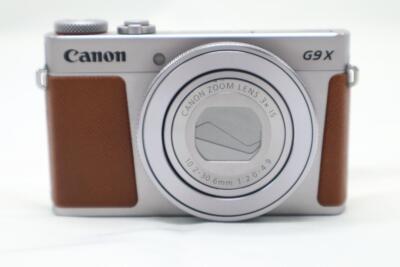 Canon PowerShot G9 X Mark II Compact Digital Camera Silver Brown