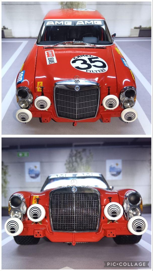 ミニチャンプス製 1/18 Mercedes-Benz AMG 35 Minichamps 1/18