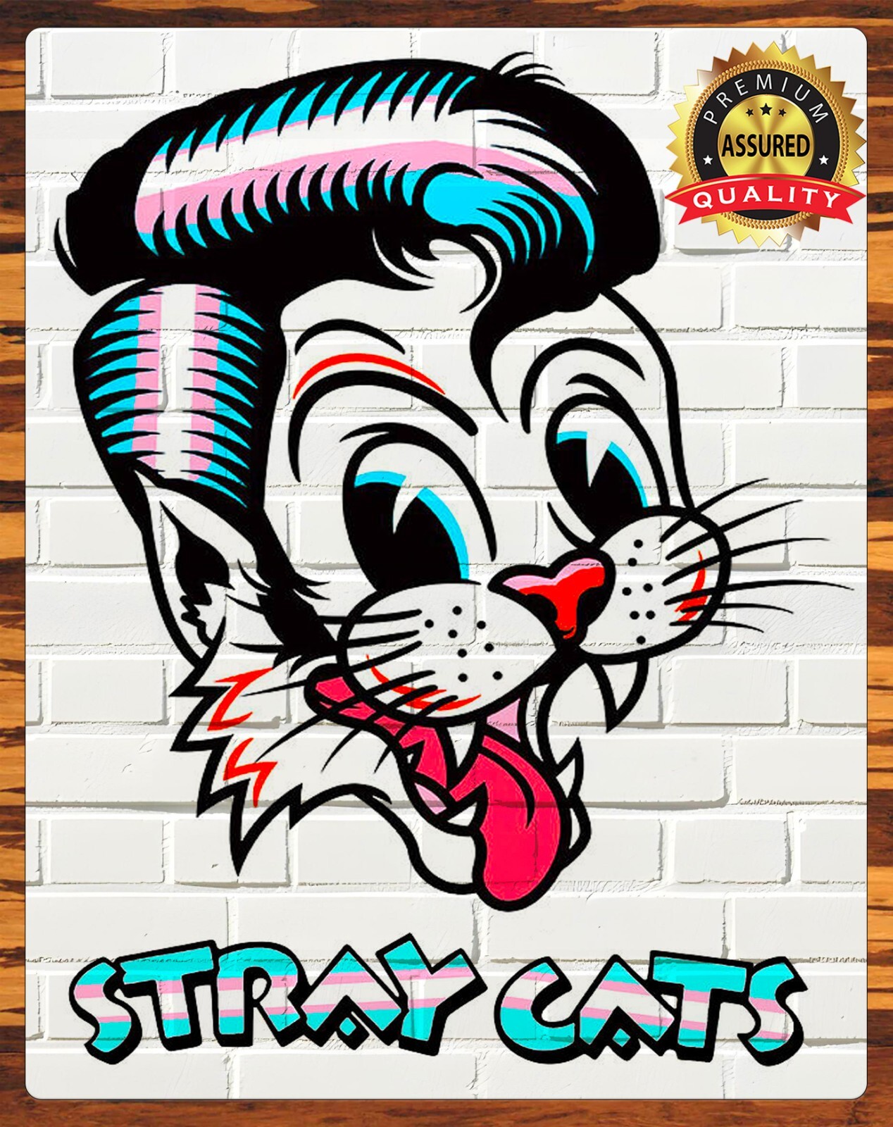 stray cats 街の明かり 1979 アートポスター A2サイズ p stray cats 街