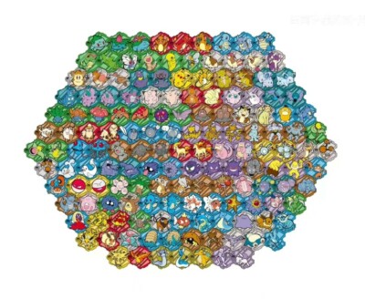 151 Puzzle Fridge Magnet Scarlet & Violet Pokemon S-Chinese 2025
