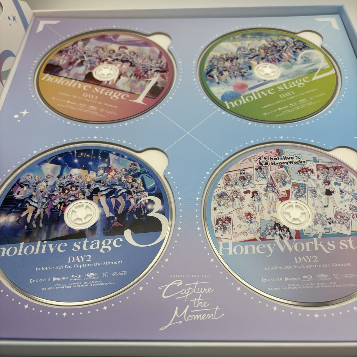 Hololive 5th fes. Capture the Moment Blu-ray 5 Disc Japan Limited
