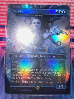 MTG 緻密/Subtlety シヴァ Secret Lair 英語 FOIL MTG 緻密/Subtlety