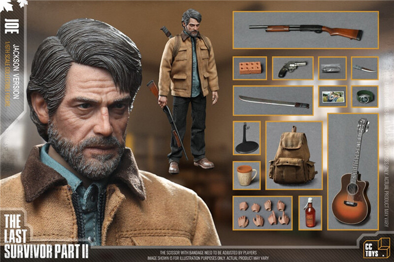 CCTOYS New Last Of Us ii 1/6 The End America II Joel 12