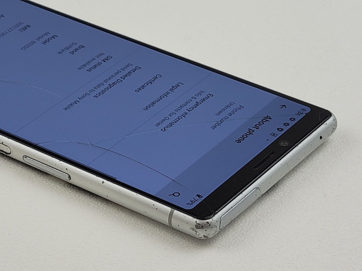 Sony Xperia 1 (802SO) 64GB - White (GSM Unlocked) Smartphone