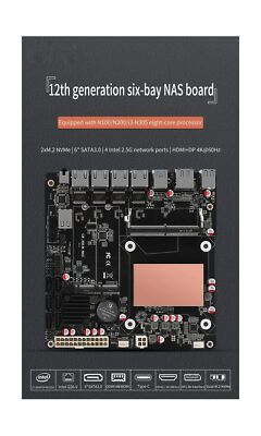 I3-N305 Industrial Motherboard NAS 4 Cores 4 Threads Low Power