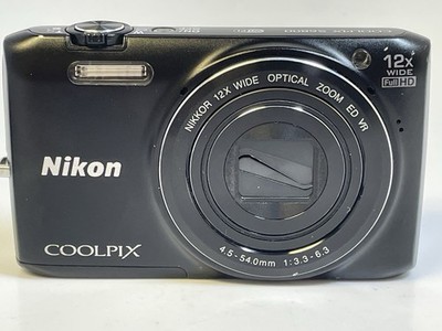 Nikon COOLPIX S6800 16.0MP Digital Camera - Black for sale online