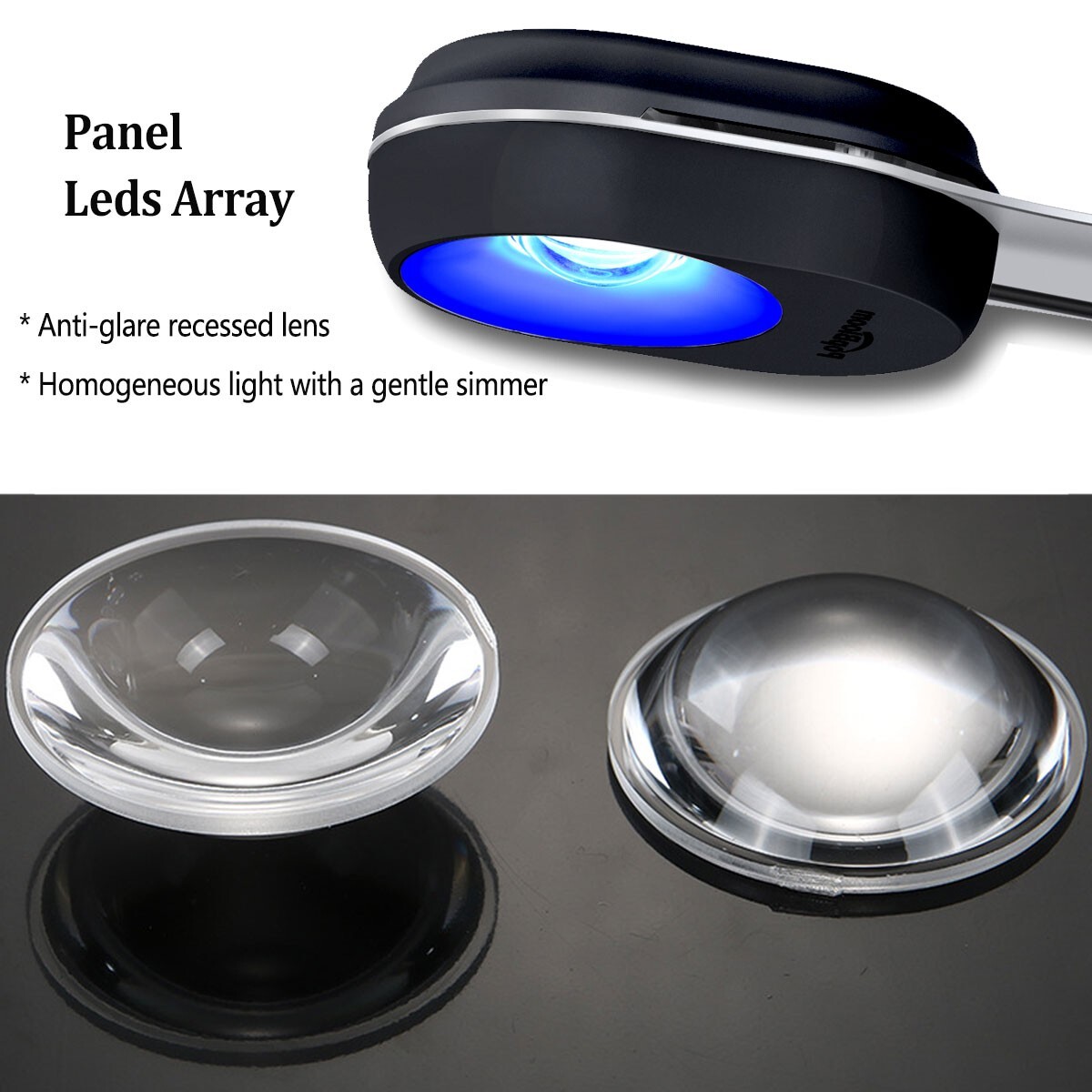 PopBloom RL60 WiFi LED Aquarium Light Full Spectrum 20in Marine