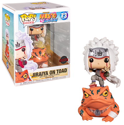 Funko POP! Animation Naruto Shippuden Jiraiya on Toad Exclusive | eBay