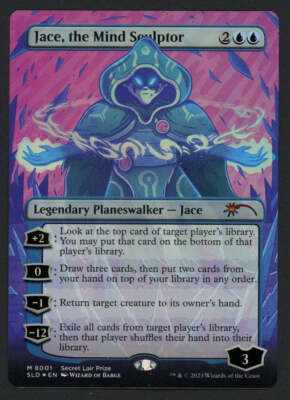 Jace, the Mind Sculptor (Borderless) Secret Lair Promos # 8001