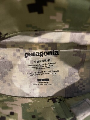 Patagonia AOR2 Level 9 Field Shirt Large Long | eBay