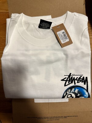 Stussy Born X Raised 8 Ball Tee Size - S - BRAND NEW W/TAGs