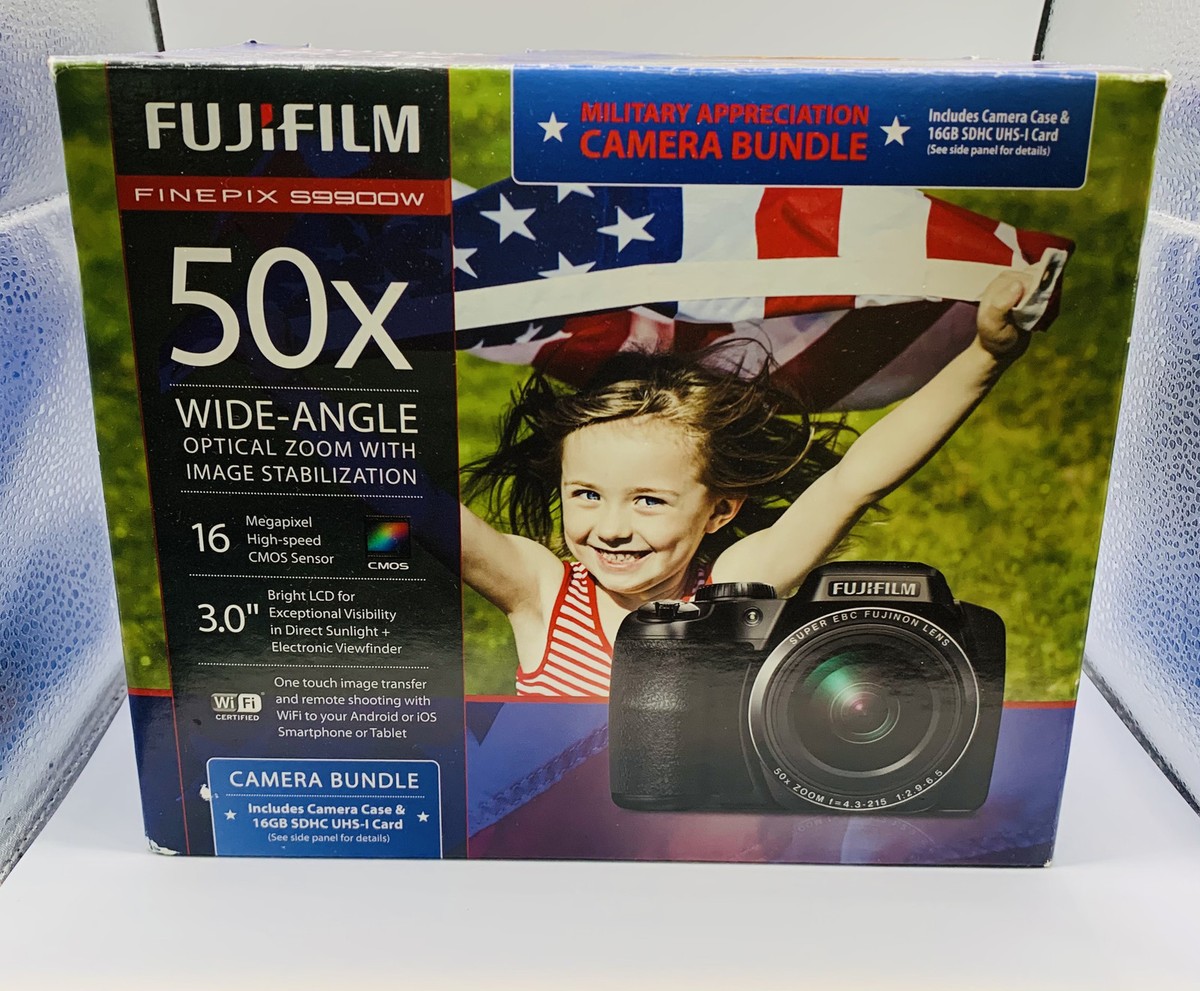 Fujifilm Finepix S9900W Digital Camera 50X wide-Angle | eBay
