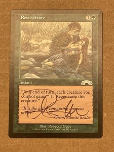 foil 流刑への道 Rebecca Guay アーティスト サインド Magic: The