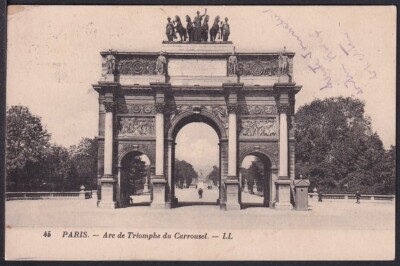 CLCV392 France Old Postcard, Paris, Sep. 11. 1926. Louis Pasteur