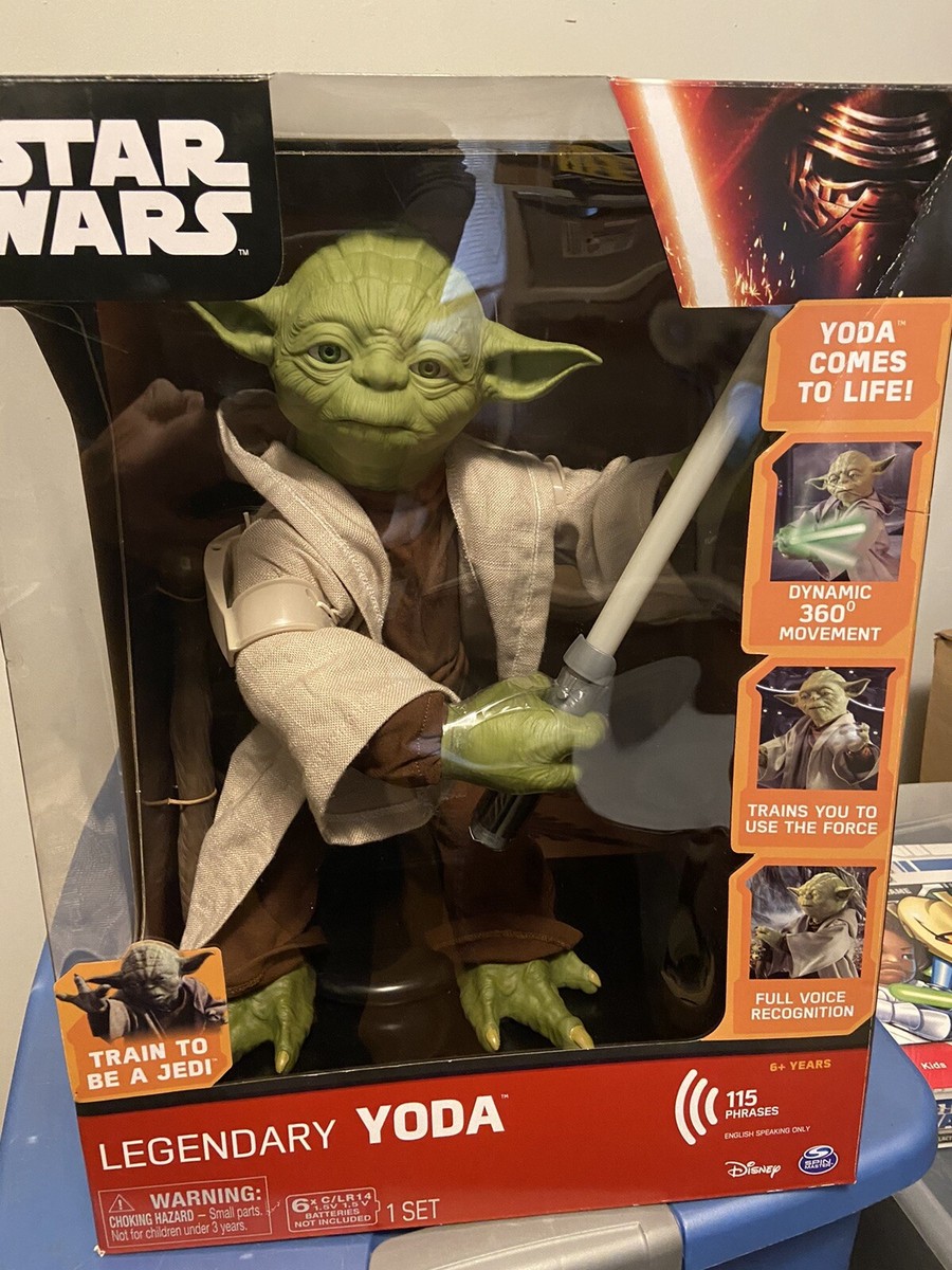 Star Wars Legendary Interactive Jedi Master YODA Collector Edition