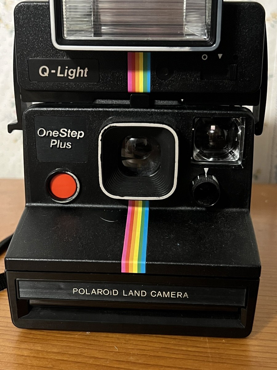 Vintage 1983 Polaroid One Step Plus Instant Land Camera With Q