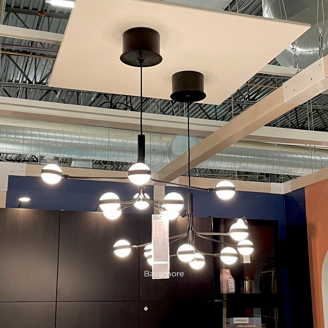 IKEA STORSLINGA ストルスリンガ LEDシャンデリア照明 間接照明 IKEA