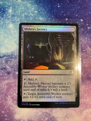 MTG 英語【Mishra's Factory】foil ジャッジ褒賞 秋