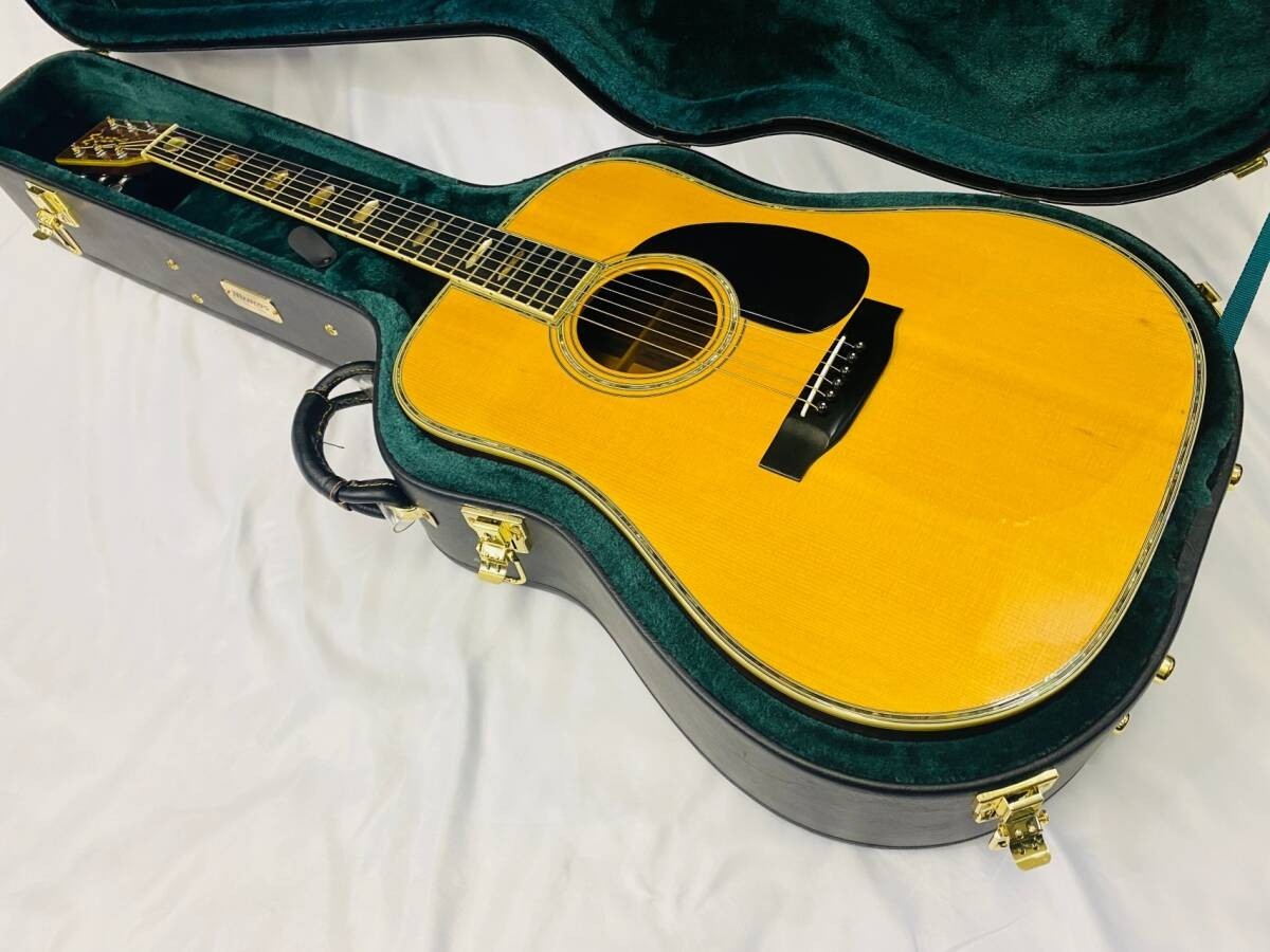 Acoustic Guitar Morris W-80 Solid Top Natural Made in Japan with