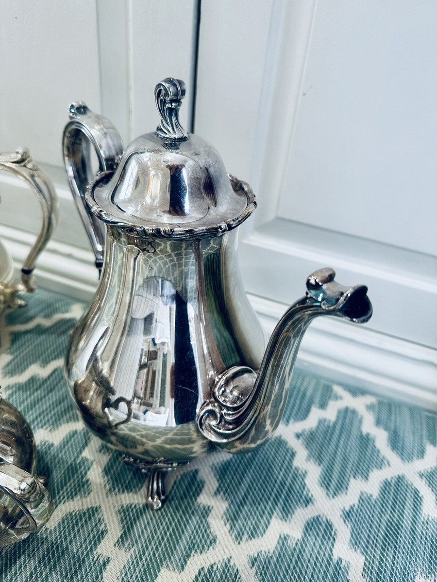 Vintage Wilcox Joanne International Silver Plate Coffee and Tea
