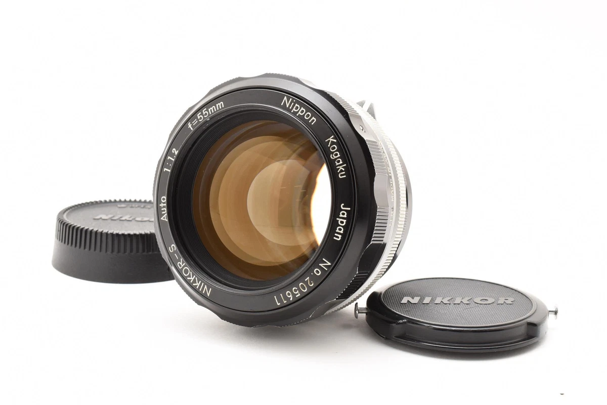 Nikon NIKKOR f/1.2 Camera Lenses 55mm Focal for sale | eBay