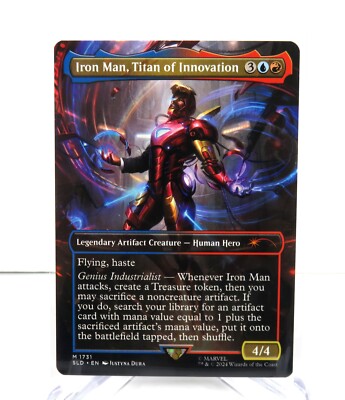 未開封【foil】secret lair アイアンマン Iron Man mtg Amazon.com