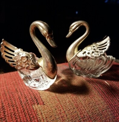 イタリー製ガラススワン