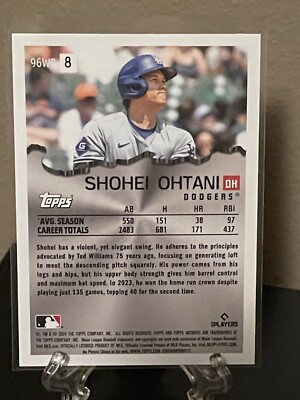 C98】MLB カード Shohei Ohtani RC silver Shohei Ohtani 2024 Topps