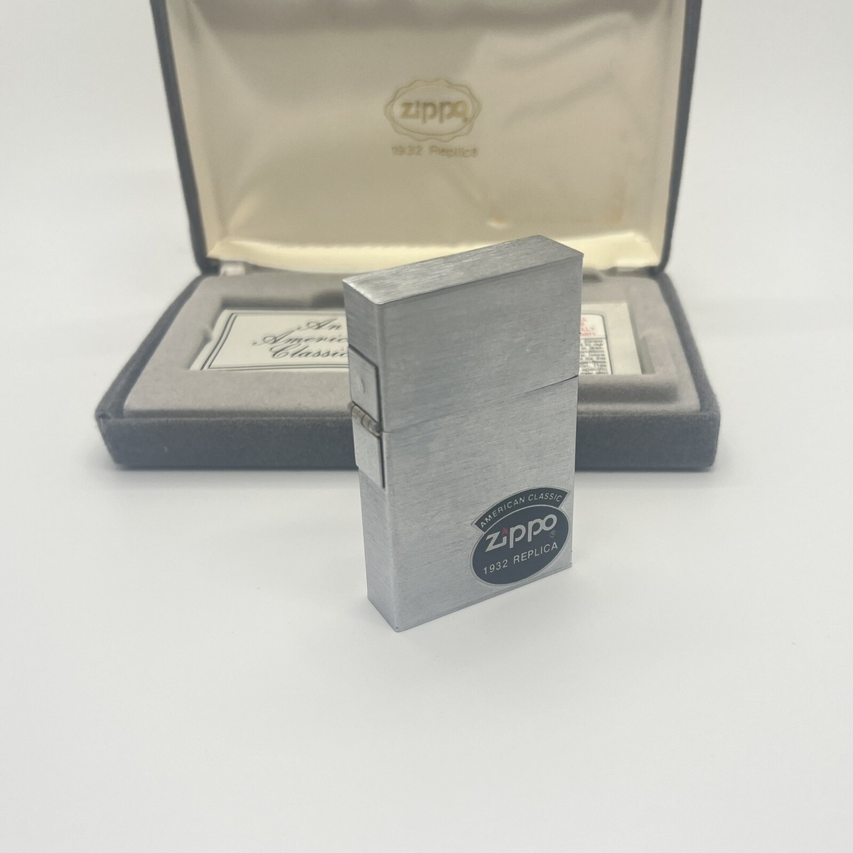 Vintage 1932 Original Replica An American Classic Zippo Lighter