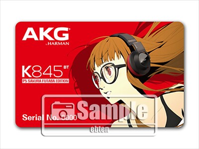 AKG K845 BT ワイヤレスヘッドフォン ペルソナ5コラボモデル ジャンク