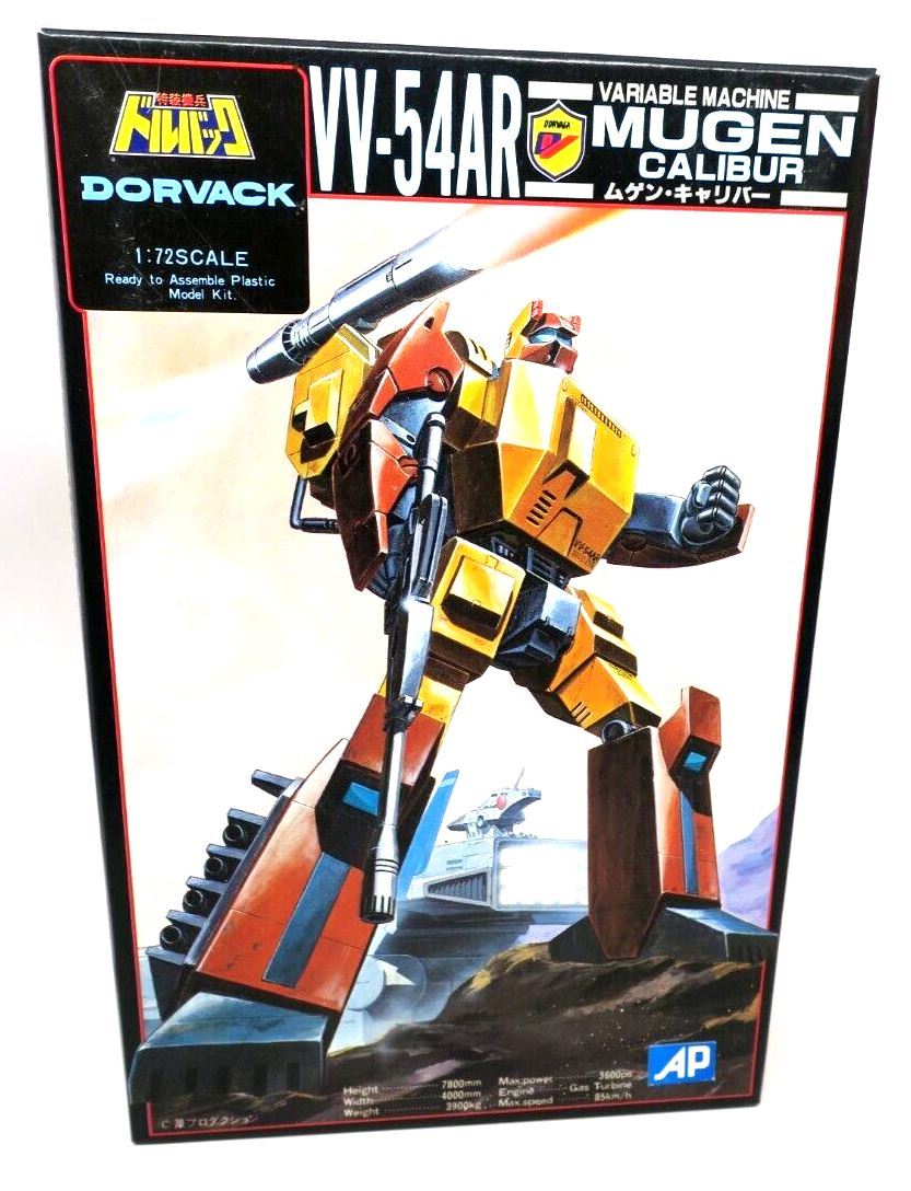 Gunze Sangyo - Dorvack VV-54AR Mugen Calibur 1/72 Model Kit G-801