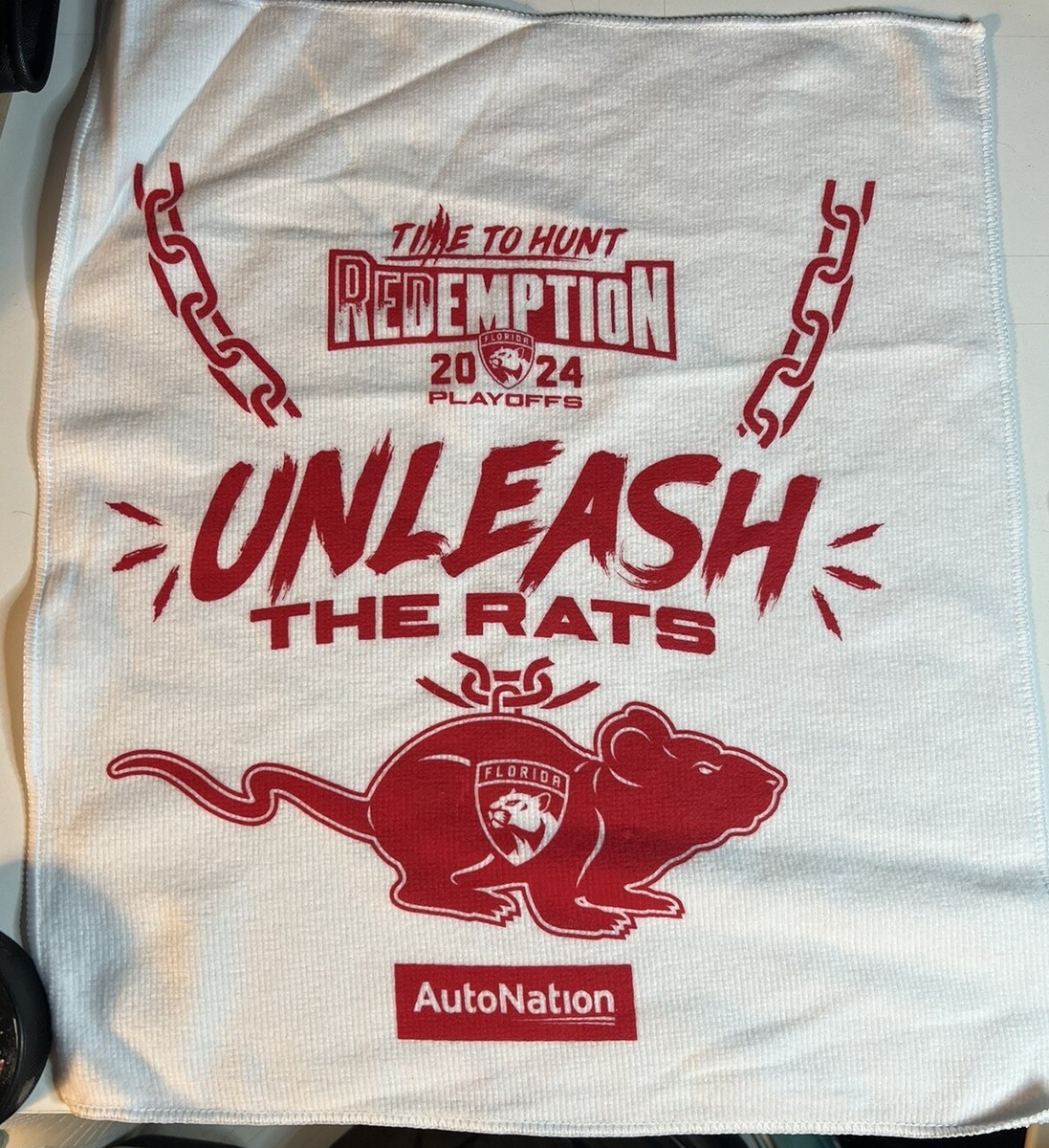 NHL Florida Panthers Rally Towel Stanley Cup Final Game 7 Unleash