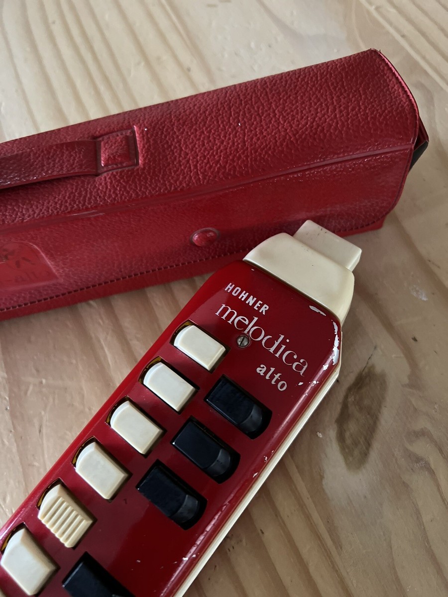 Hohner melodica alto 赤 ケース付き メロディカ・アルト 【公式通販】